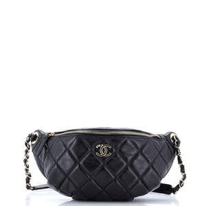 Chanel Resin Elegant Chain Belt Bag #240487C37B